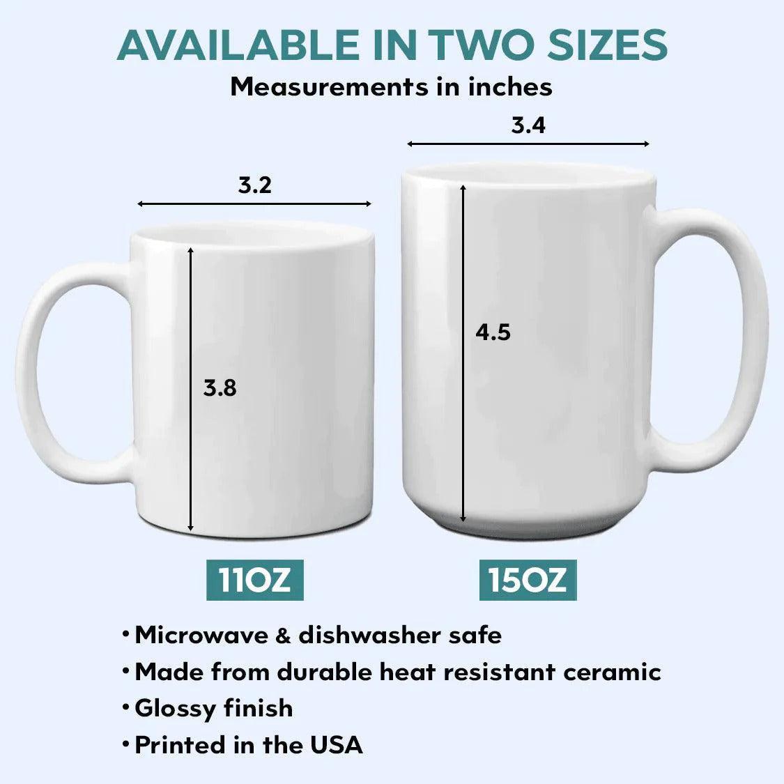 Personalized Best Friend Birthday Gifts - Personalized Custom 11oz Mug - Birthday, Loving, Funny Gift for Grandma/Nana/Mimi, Mom/Dad, Aunt, Wife/Husband, Grandparent - Suzitee Store