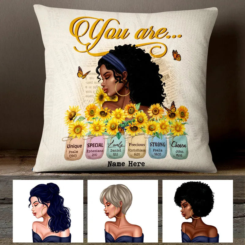 Custom Inspirational Pillow, main view