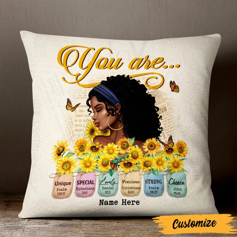Custom Inspirational Pillow, alternate view 3