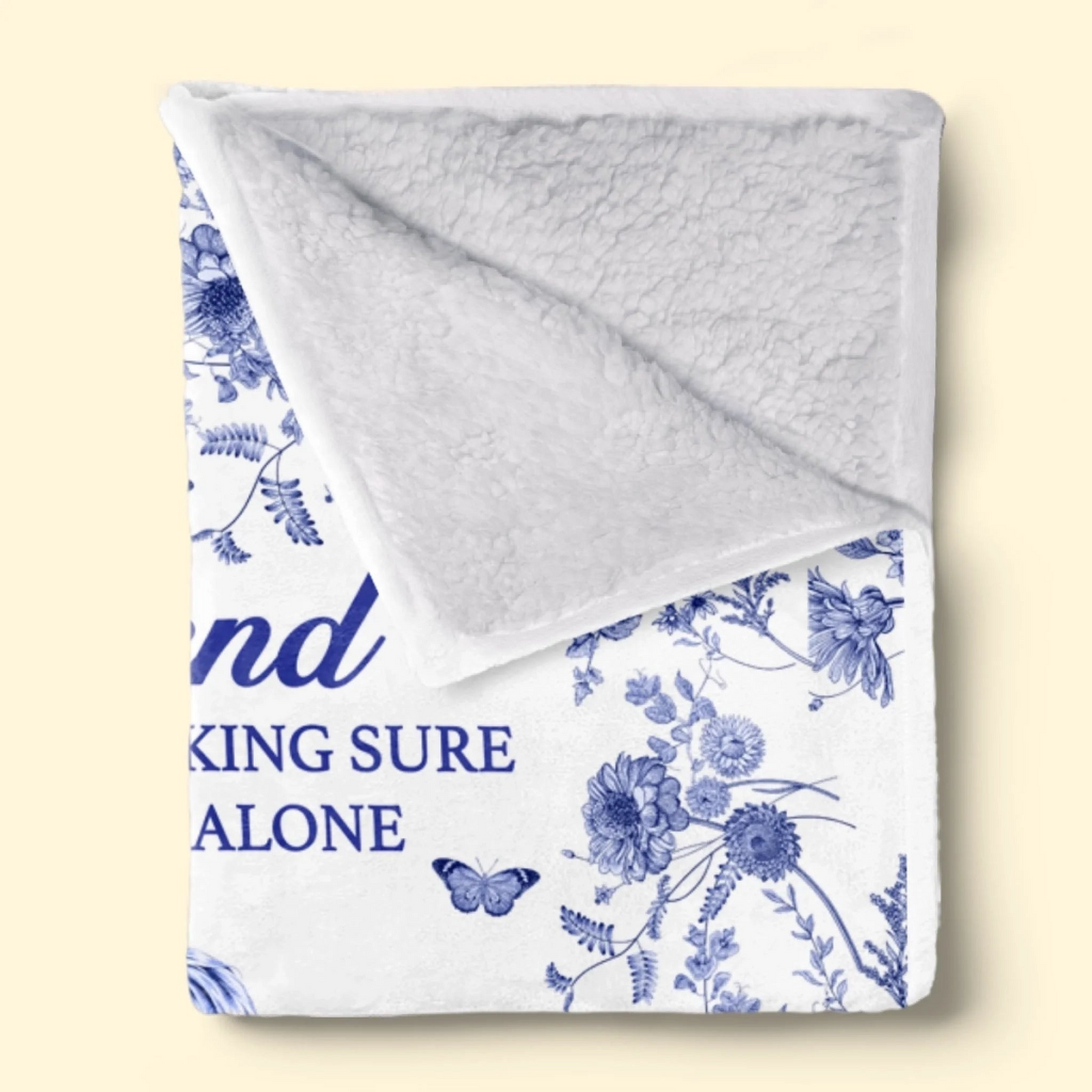 A Hug From Me To You Besties - Personalized Custom Blanket - Gift For Her, Besties, Best Friends, Sisters