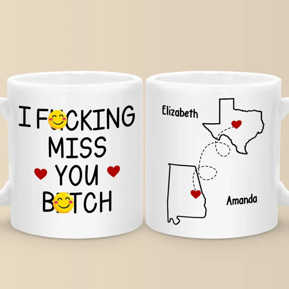Cherishing Moments With Besties personalized mug, main view