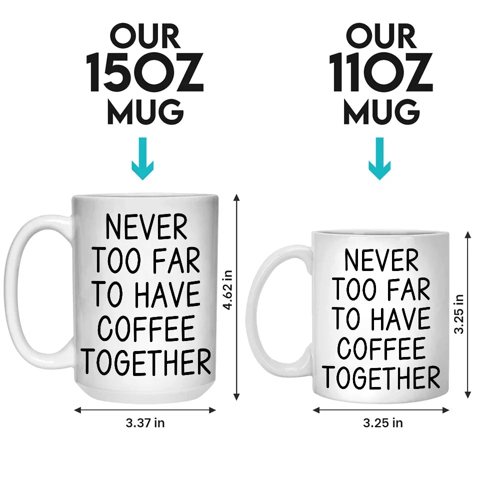 Cherishing Moments With Besties personalized mug, alternate view 5