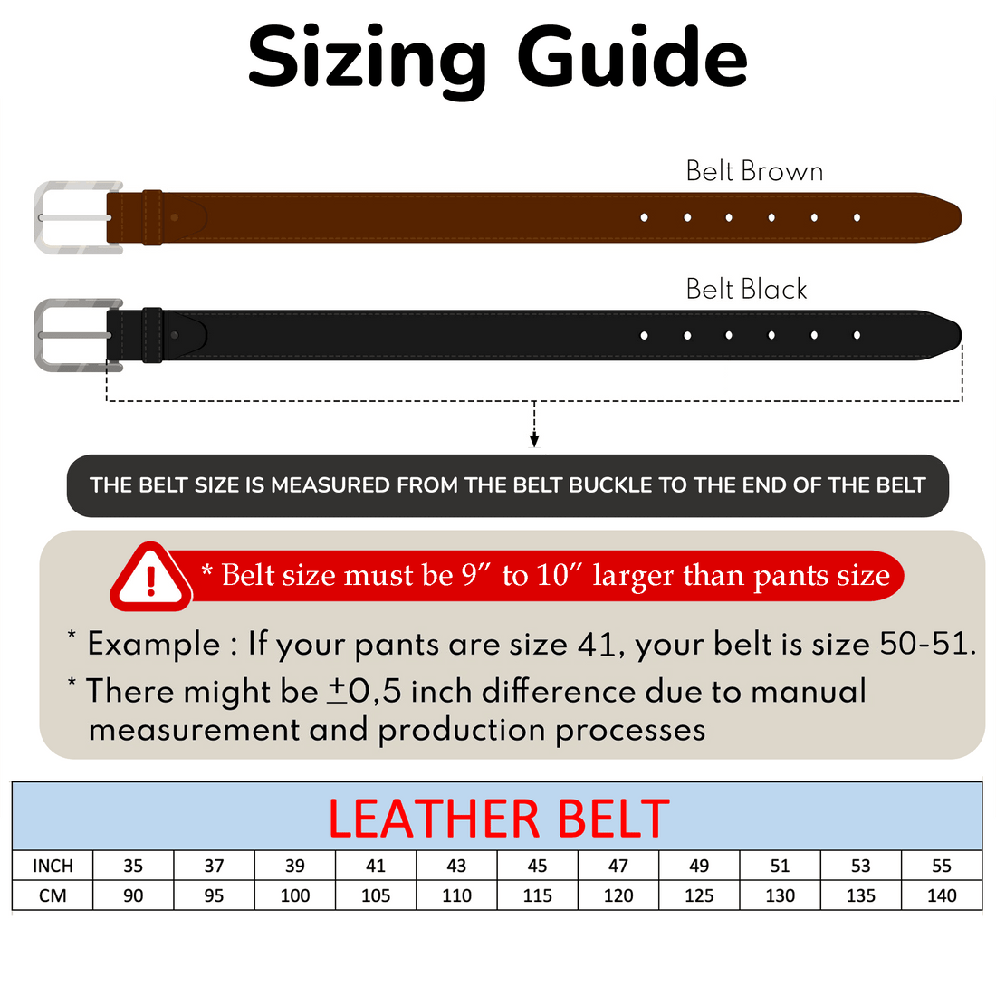 Custom Engraved Belt for Him personalized leather belt, alternate view 4