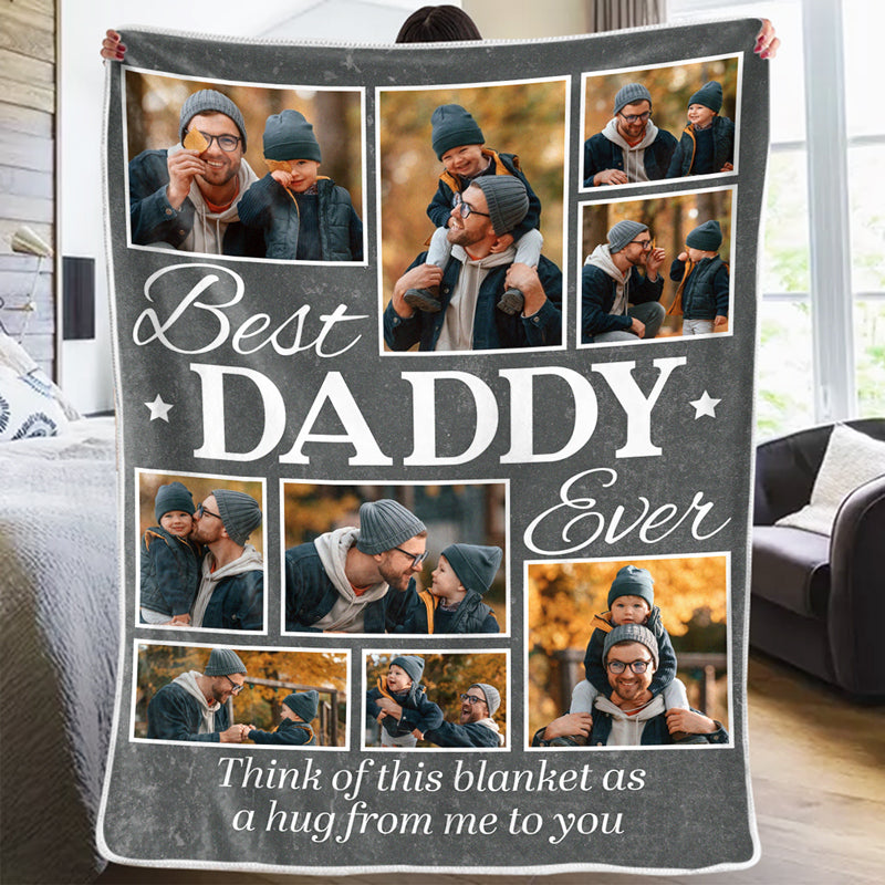 Custom Photo You Are My Greatest Gift fleece blanket, product with name options