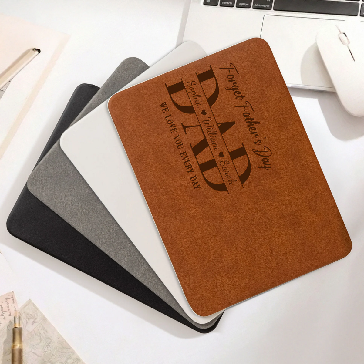 Dad We Love You Everyday - Personalized Charging Pad - Father's Day Gift for Dad, Daddy, Papa, Grandpa