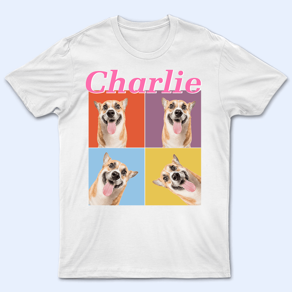 Custom Dog Photo t-shirt, main view