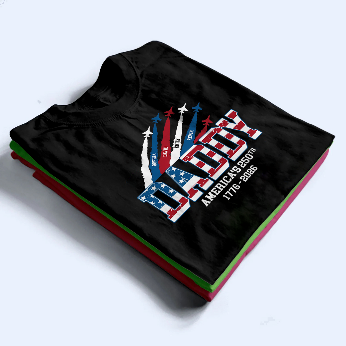 You Make Life Beautiful - Personalized Custom T Shirt - America 250th Anniversary Gifts For Dad, Grandpa, Papa
