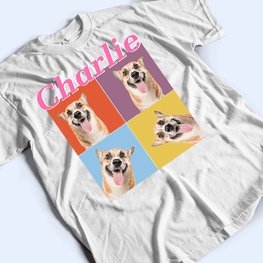 Custom Dog Photo t-shirt, alternate view 3
