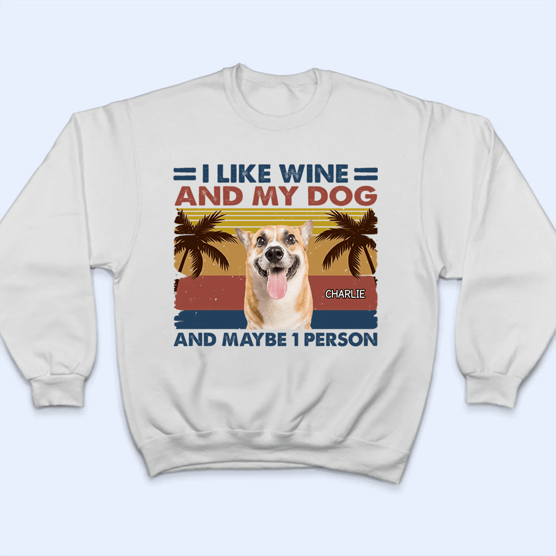 Personalized I Like Drinks And My Dogs t-shirt, alternate view 4