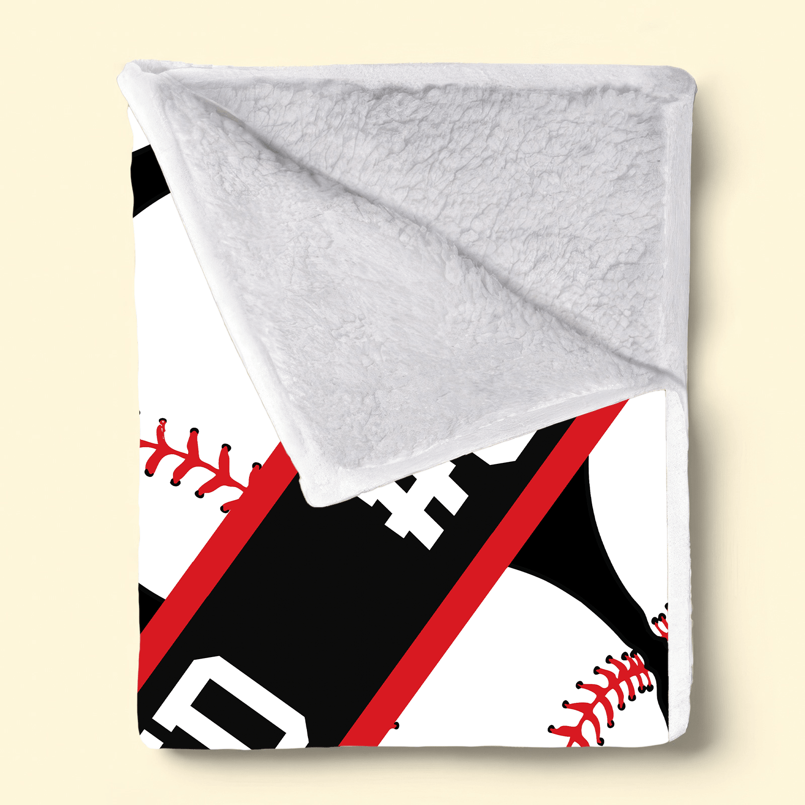 Custom Sport Blanket | Personalized Gift For Sport Players, Brothers, Grandsons, Sons, Kids | Blanket - Suzitee Store