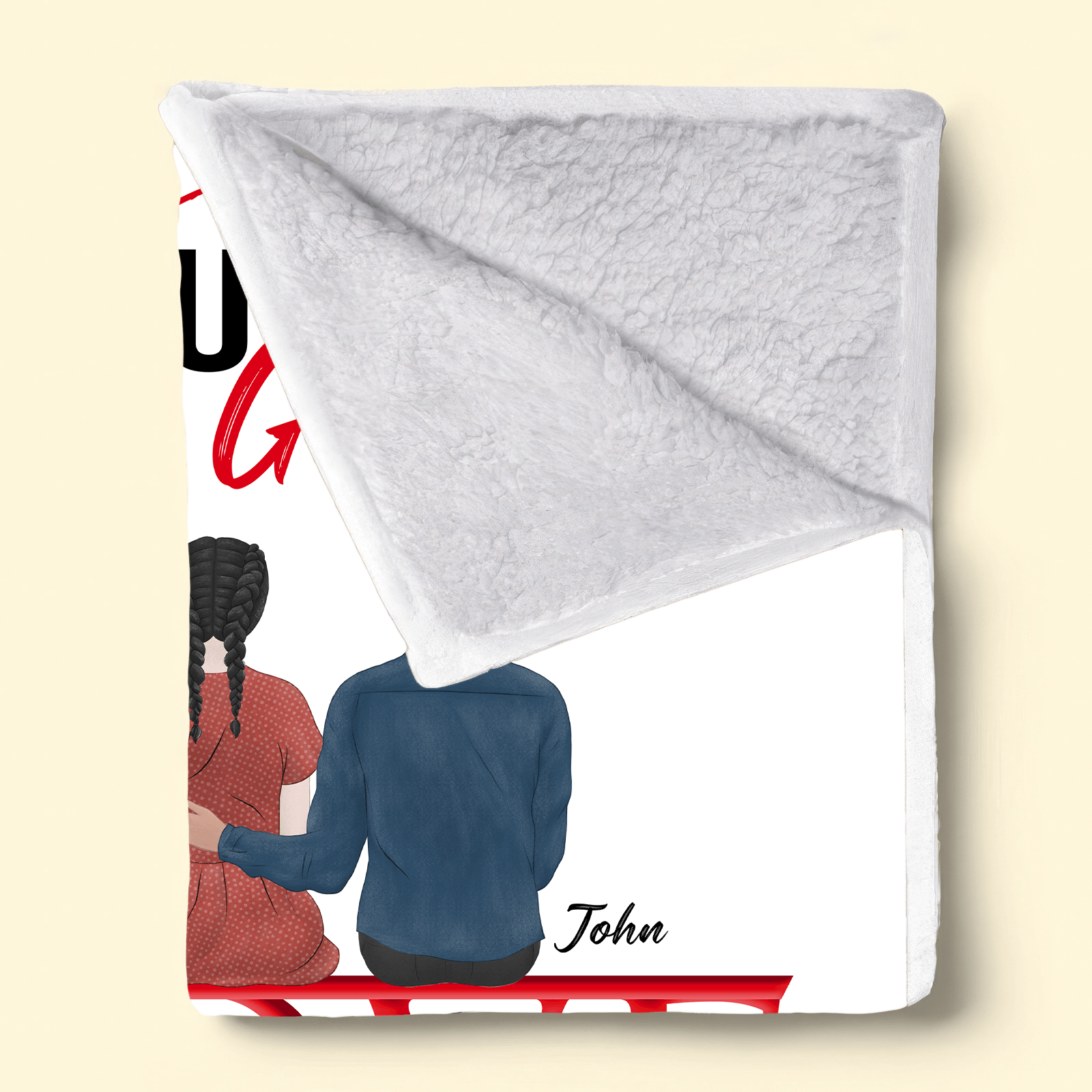 You And Me We Got This - Personalized Custom Blanket - Valentine Gift For Couples, Husband/Wife, Her/Him - Suzitee Store