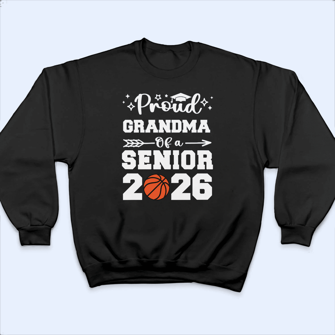Proud Family Of A Senior 2024 - Personalized Custom T Shirt - Birthday, Loving, Funny Gift for Grandma/Nana/Mimi, Mom, Wife, Grandparent - Suzitee Store