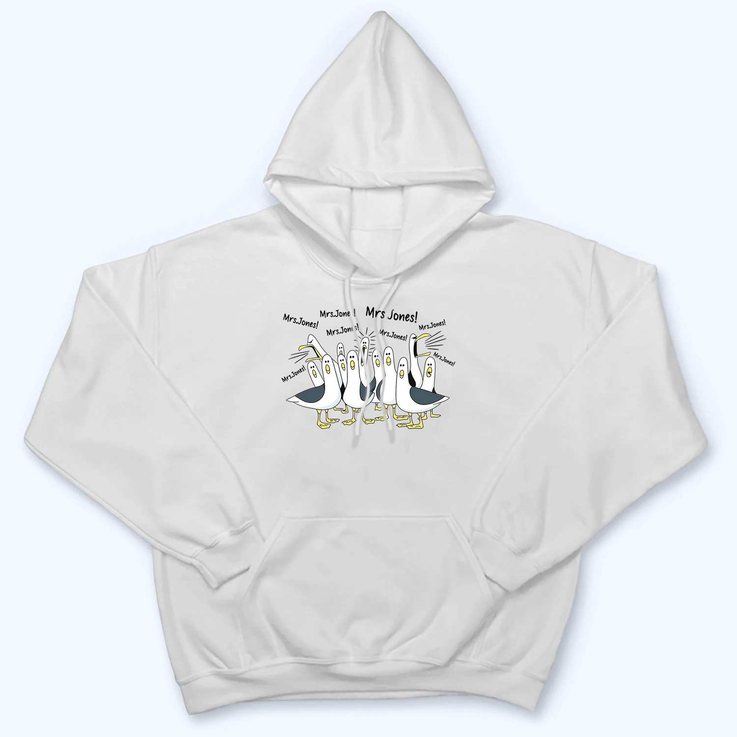 Funny Seagulls Calling Teacher - Personalized Custom Shirt - Back To School Gift For Teachers, Educators