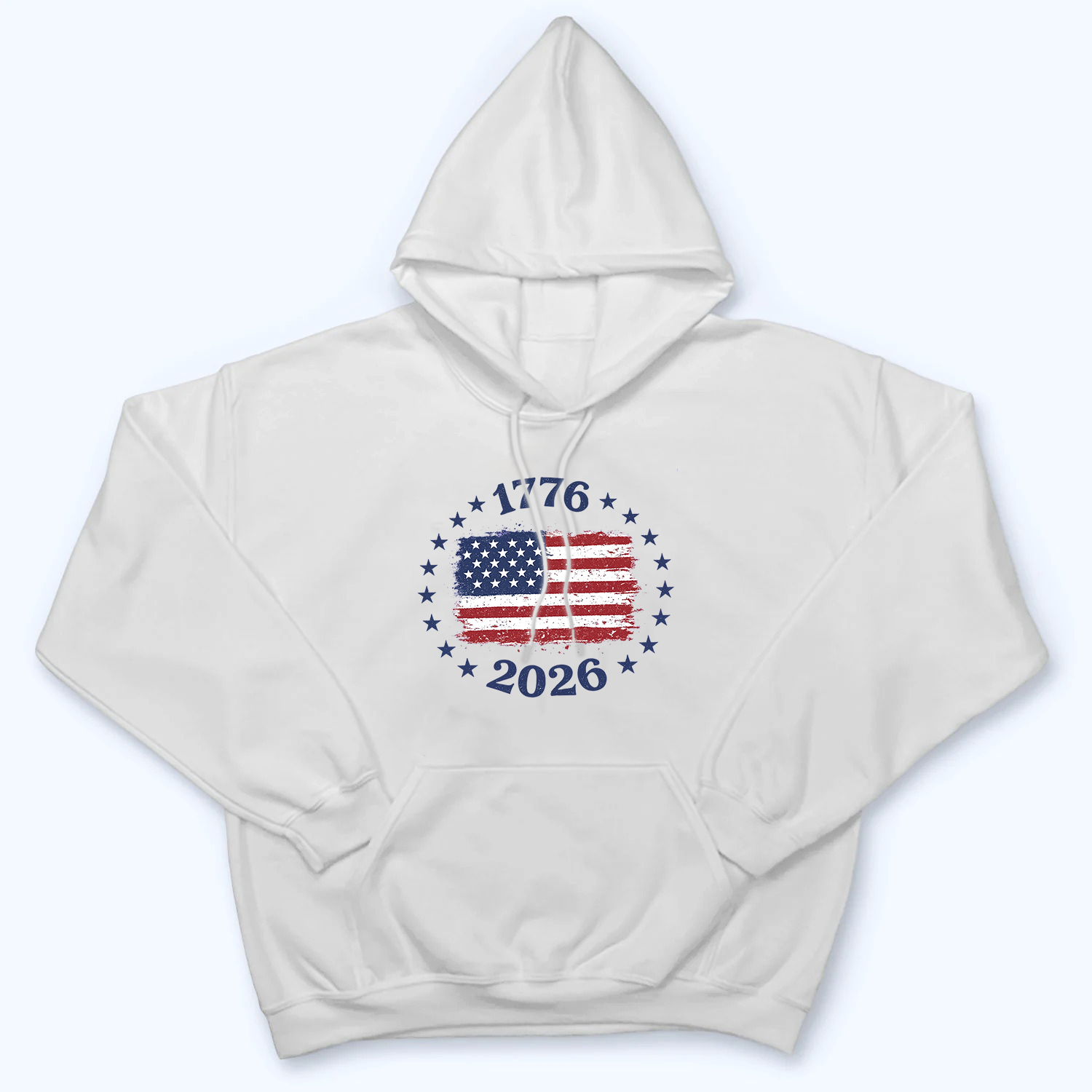 USA Flag American 250th Anniversary - Personalized Custom Shirt - America 250th Anniversary Gifts For Family, Mom, Dad, Brother, Sister