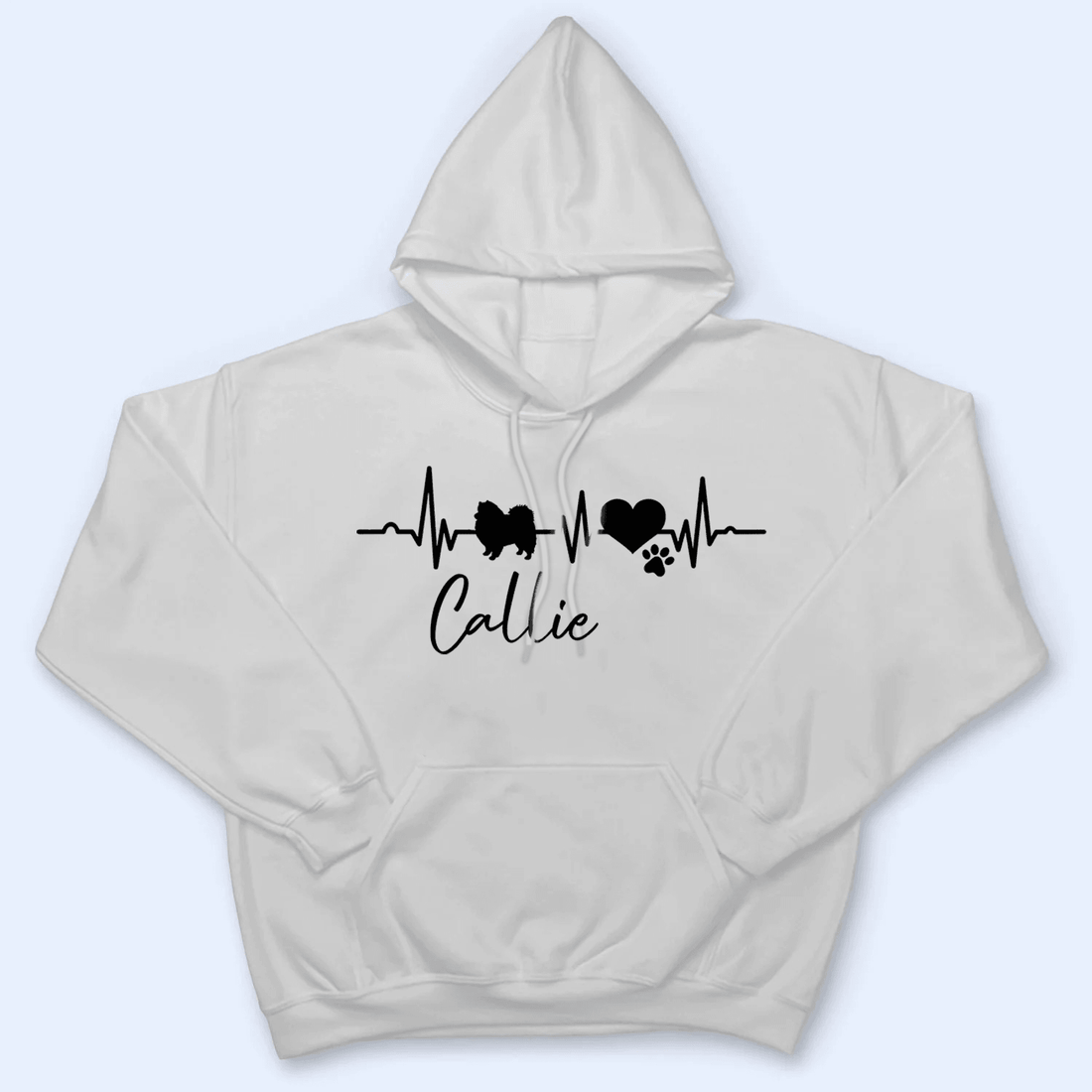 Personalized Heartbeat For My Buddy t-shirt, alternate view 5