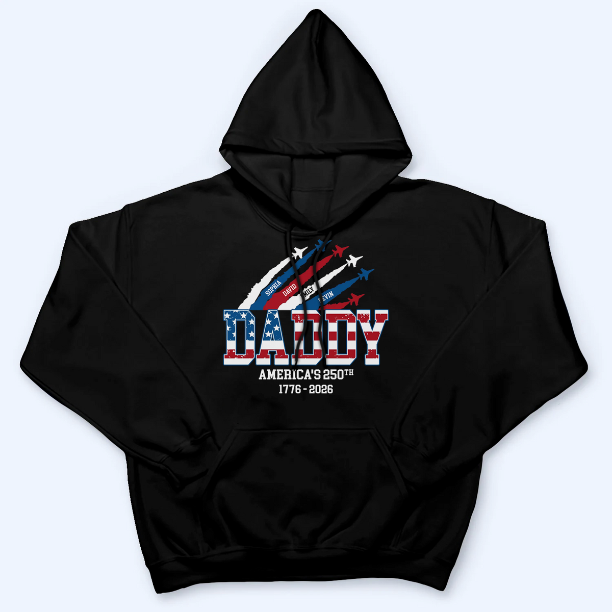 You Make Life Beautiful - Personalized Custom T Shirt - America 250th Anniversary Gifts For Dad, Grandpa, Papa