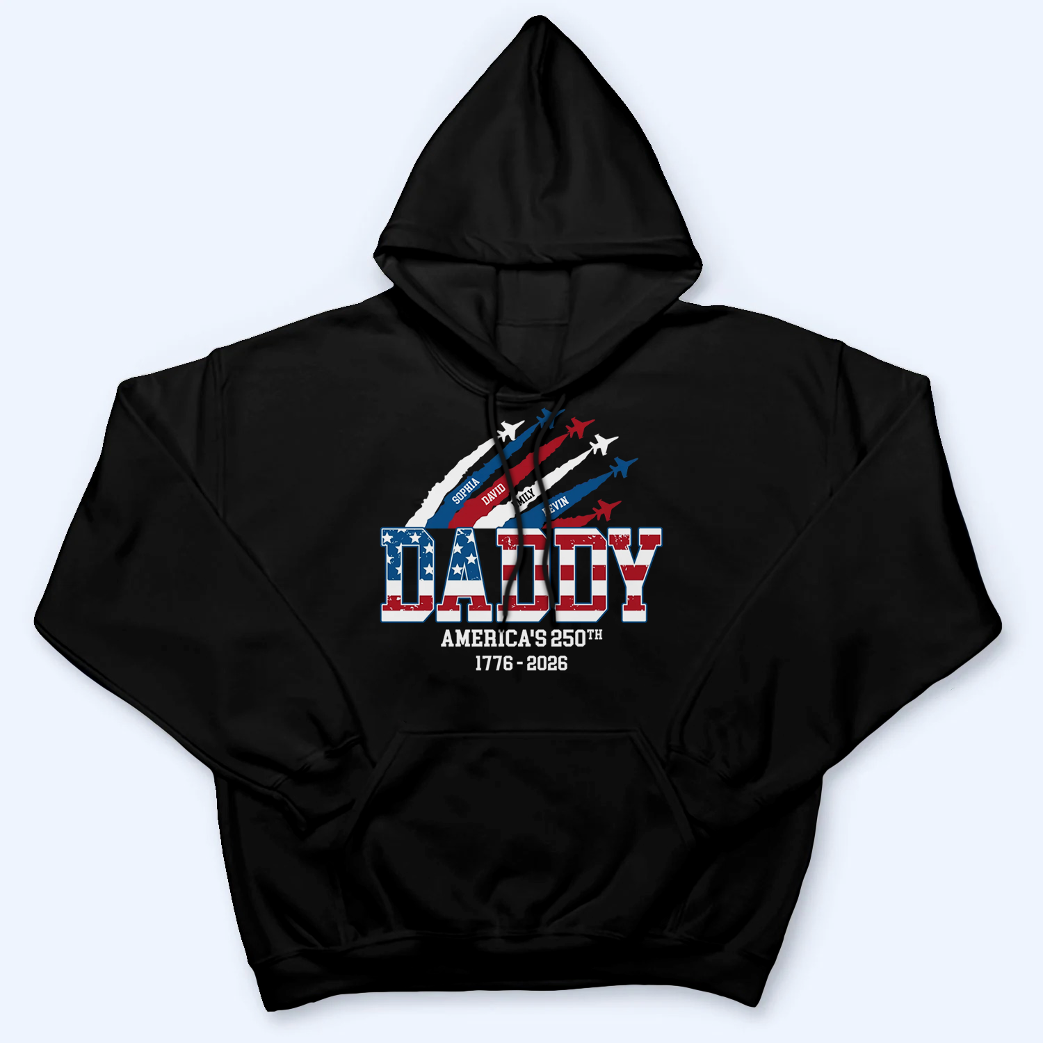 You Make Life Beautiful - Personalized Custom T Shirt - America 250th Anniversary Gifts For Dad, Grandpa, Papa