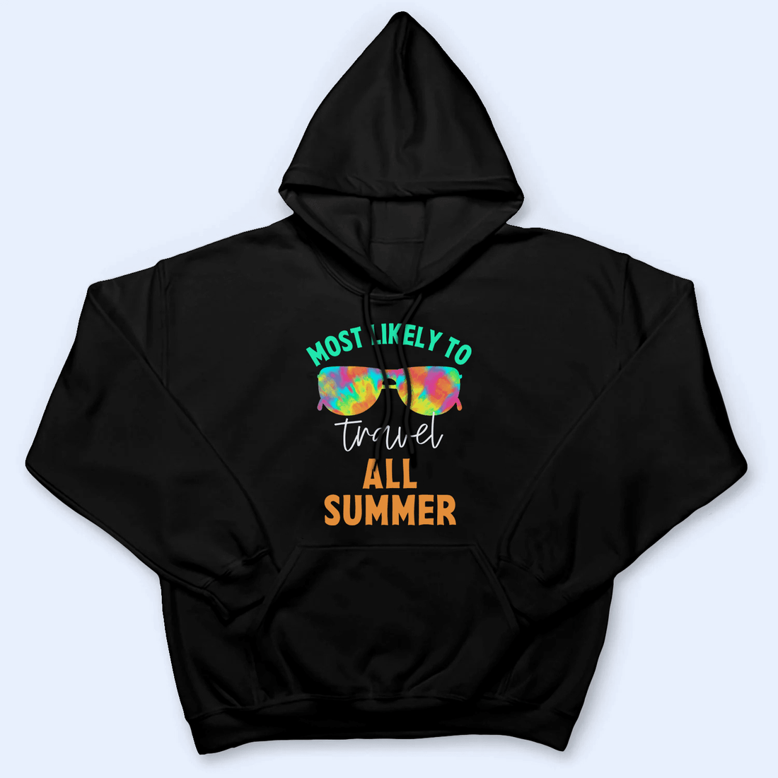Personalized Most Likely to All Summer t-shirt, alternate view 4