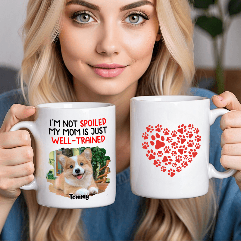 Custom Photo We Aren't Spoiled - Personalized Gift for Dog/Cat Lovers, Pet Lovers, Dog Mom, Cat Mom, Dog Dad, Cat Dad - Suzitee Store