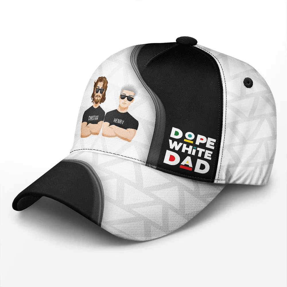 Personalized Dope Black Dad cap, alternate view 2