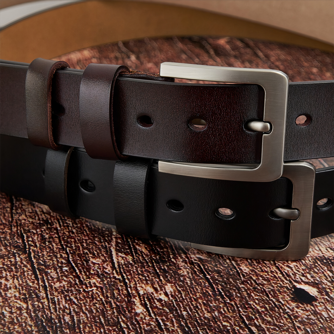 Custom Engraved Belt for Him personalized leather belt, alternate view 5