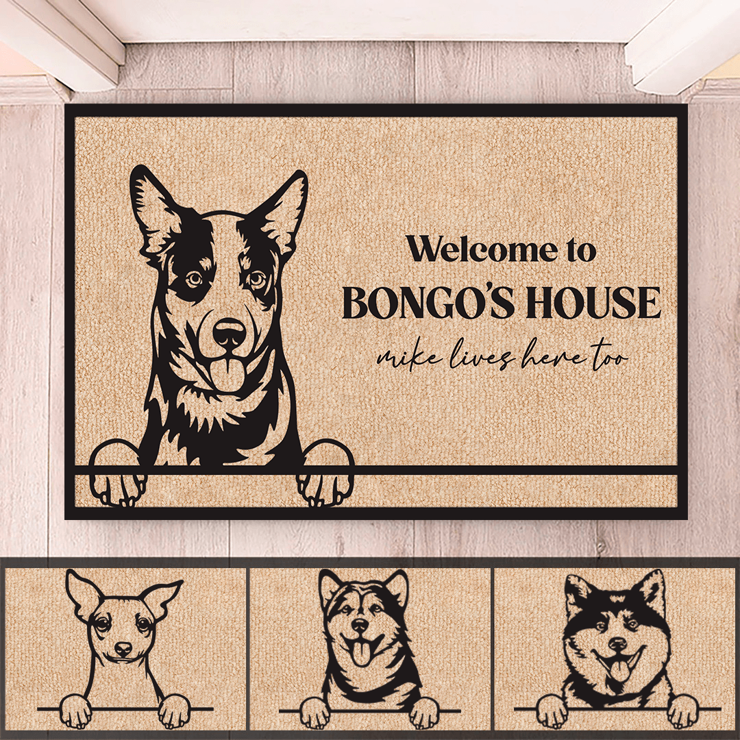 Dog Shadow Dog s House the Humans Live Here Too Personalized