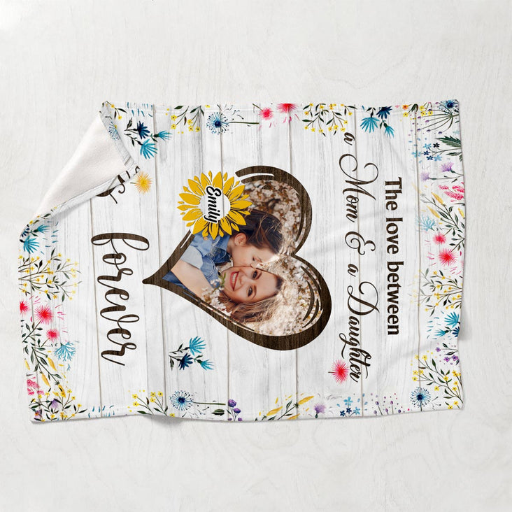 If We Had A Flower - Personalized Custom Blanket - Gift For Mom, Grandma | Birthday, Mother's Day or any occasion