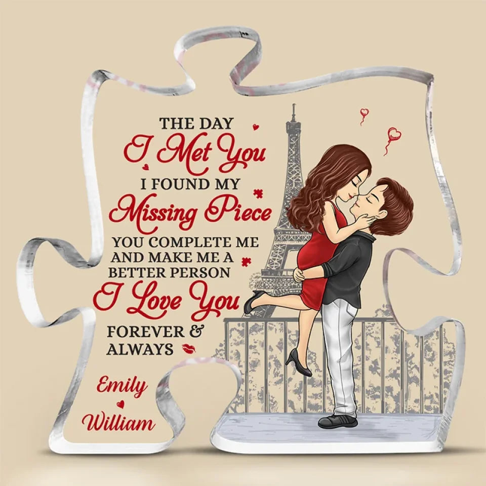 Personalized Love Is The Greatest Adventure acrylic plaque, alternate view 5