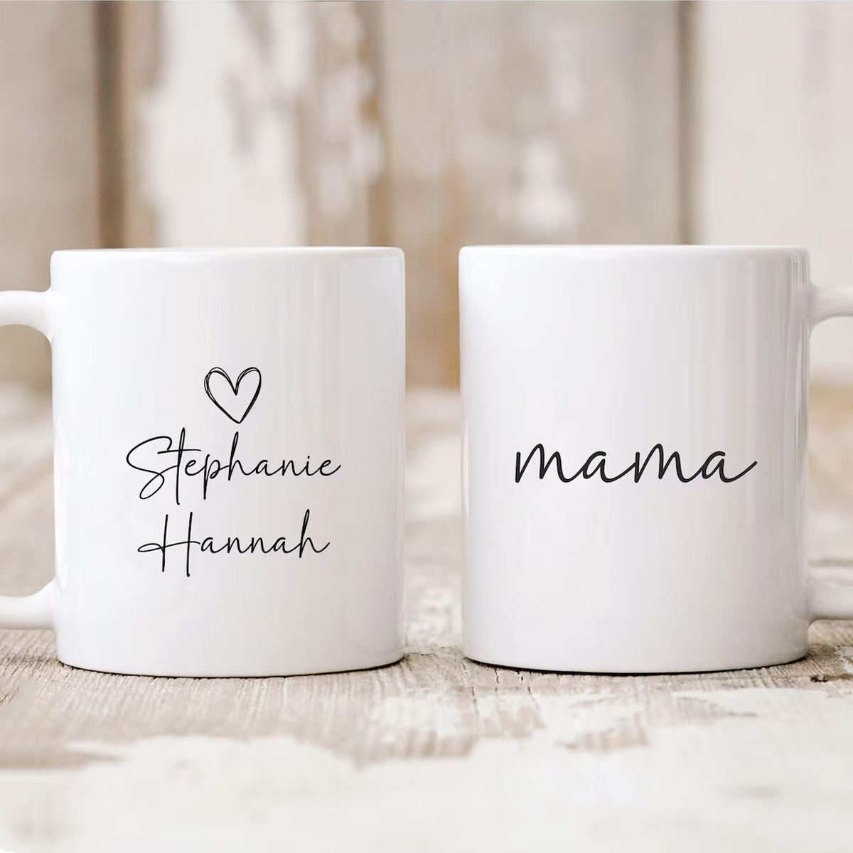Mom/Dad Mug With Kid Names - Personalized Custom Mug - Gift For Mom, Dad, Grandma, Grandpa