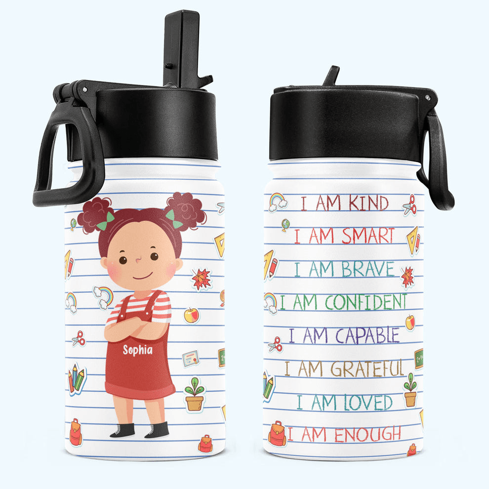 Personalized Kids Water Tracker Bottle, main view