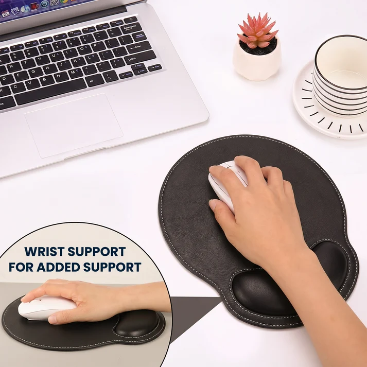 Wrist Support Cute Dog - Personalized Mouse Pad - Gift for Dog Mom, Dog Dad, Dog Lovers, Pet Lovers