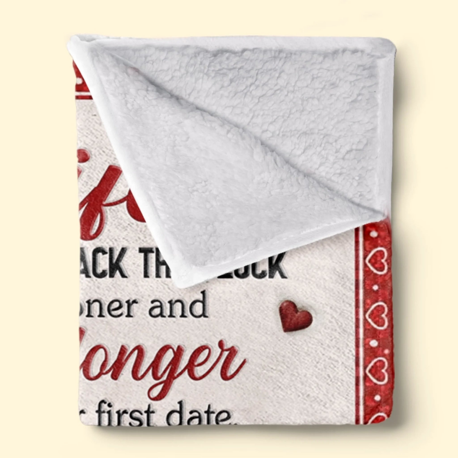 You And Me Feels Right Couple Blanket - Personalized Custom Blanket - Gift For Her/Him, Husband/Wife, Couples on Anniversary, Valentine's Day