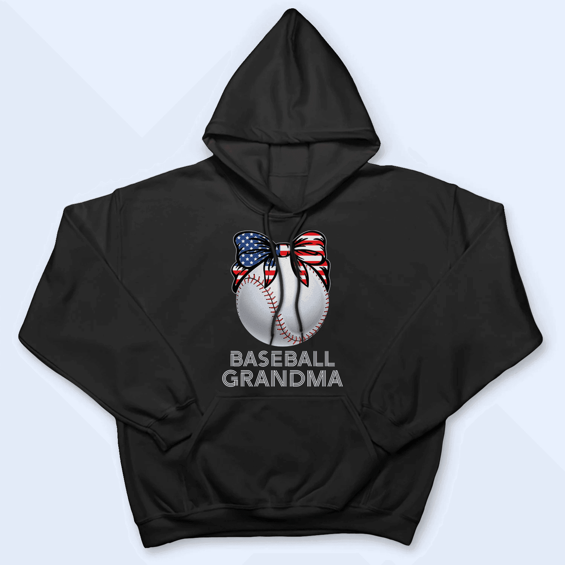 Baseball Grandma American - Personalized Custom T Shirt - Birthday, Loving, Funny Gift for Grandma/Nana/Mimi, Mom, Wife, Grandparent - Suzitee Store
