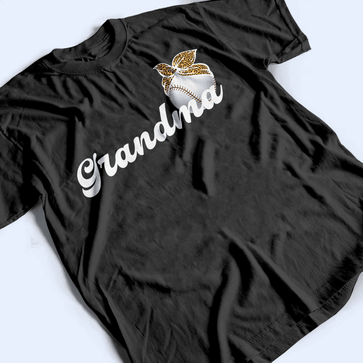 Baseball Grandma Headbow - Personalized Custom T Shirt - Birthday, Loving, Funny Gift for Grandma/Nana/Mimi, Mom, Wife, Grandparent - Suzitee Store