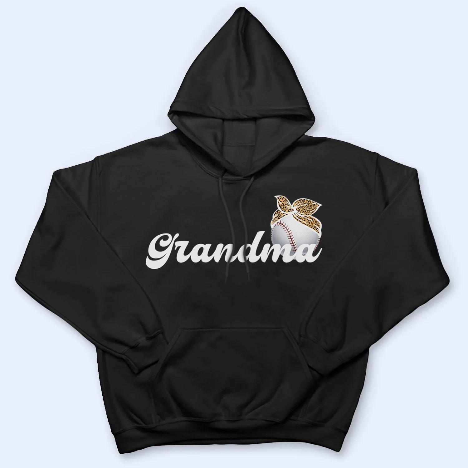 Baseball Grandma Headbow - Personalized Custom T Shirt - Birthday, Loving, Funny Gift for Grandma/Nana/Mimi, Mom, Wife, Grandparent - Suzitee Store