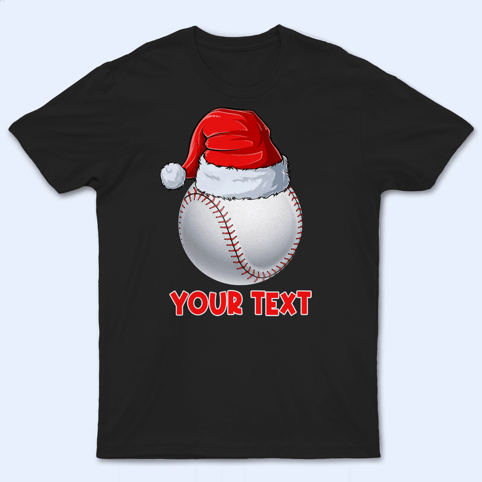 Personalized Christmas and Sport t-shirt, main view