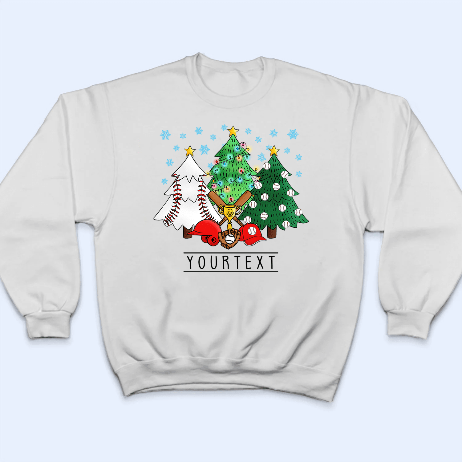 Christmas Trees Sport - Personalized Custom T Shirt - Birthday, Loving, Funny Gift for Grandma/Nana/Mimi, Mom, Wife, Grandparent - Suzitee Store