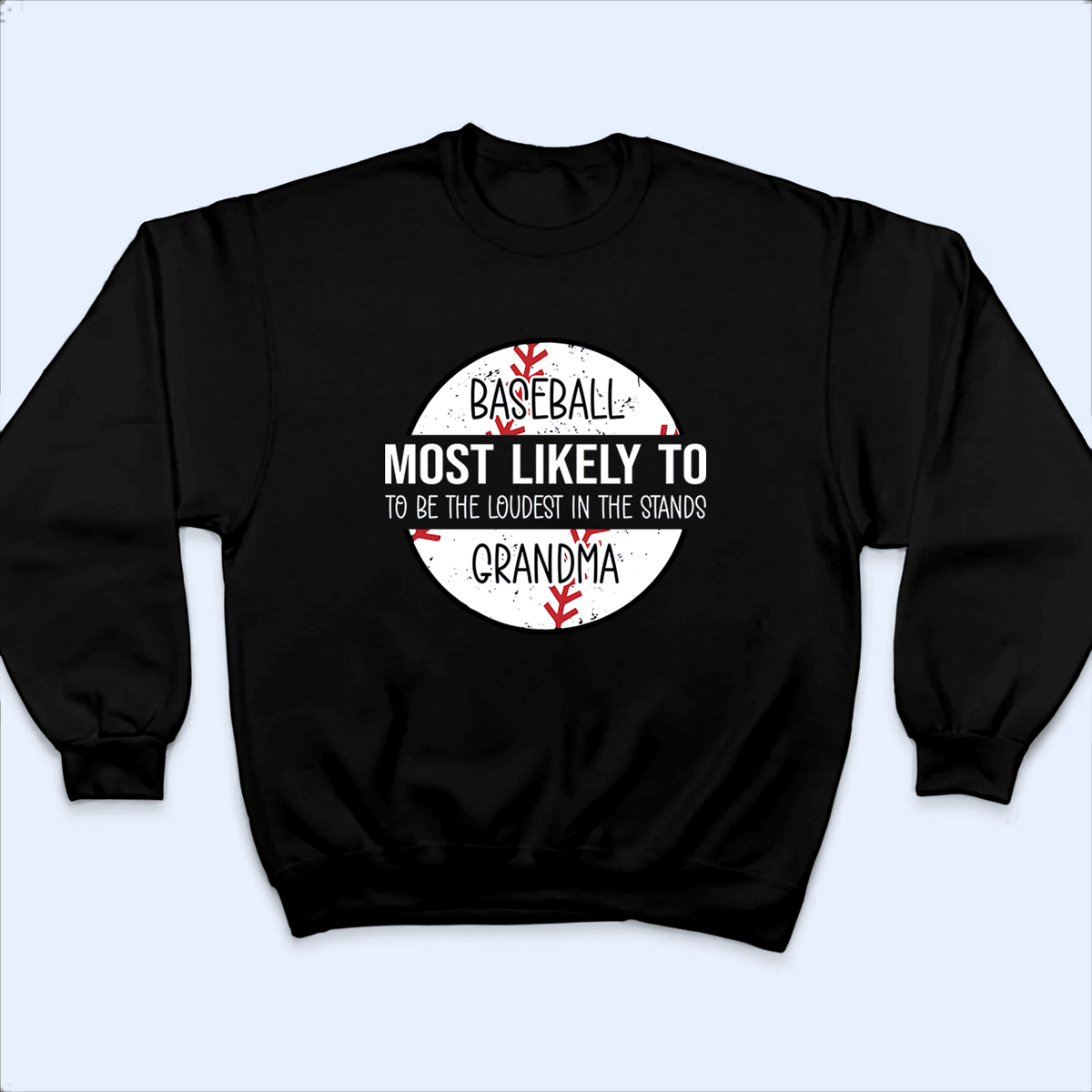 Cute Leopard Hearts Baseball/Softball - Personalized Custom T Shirt - Gift for Grandma/Nana/Mimi, Mom, Wife, Grandparent - Suzitee Store