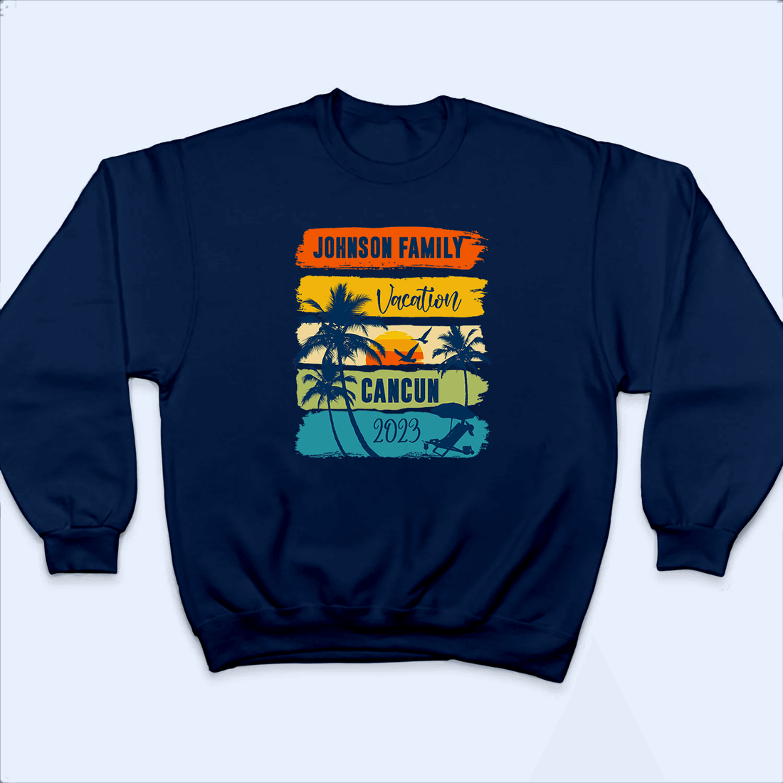 Personalized Family Vacation t-shirt, alternate view 2