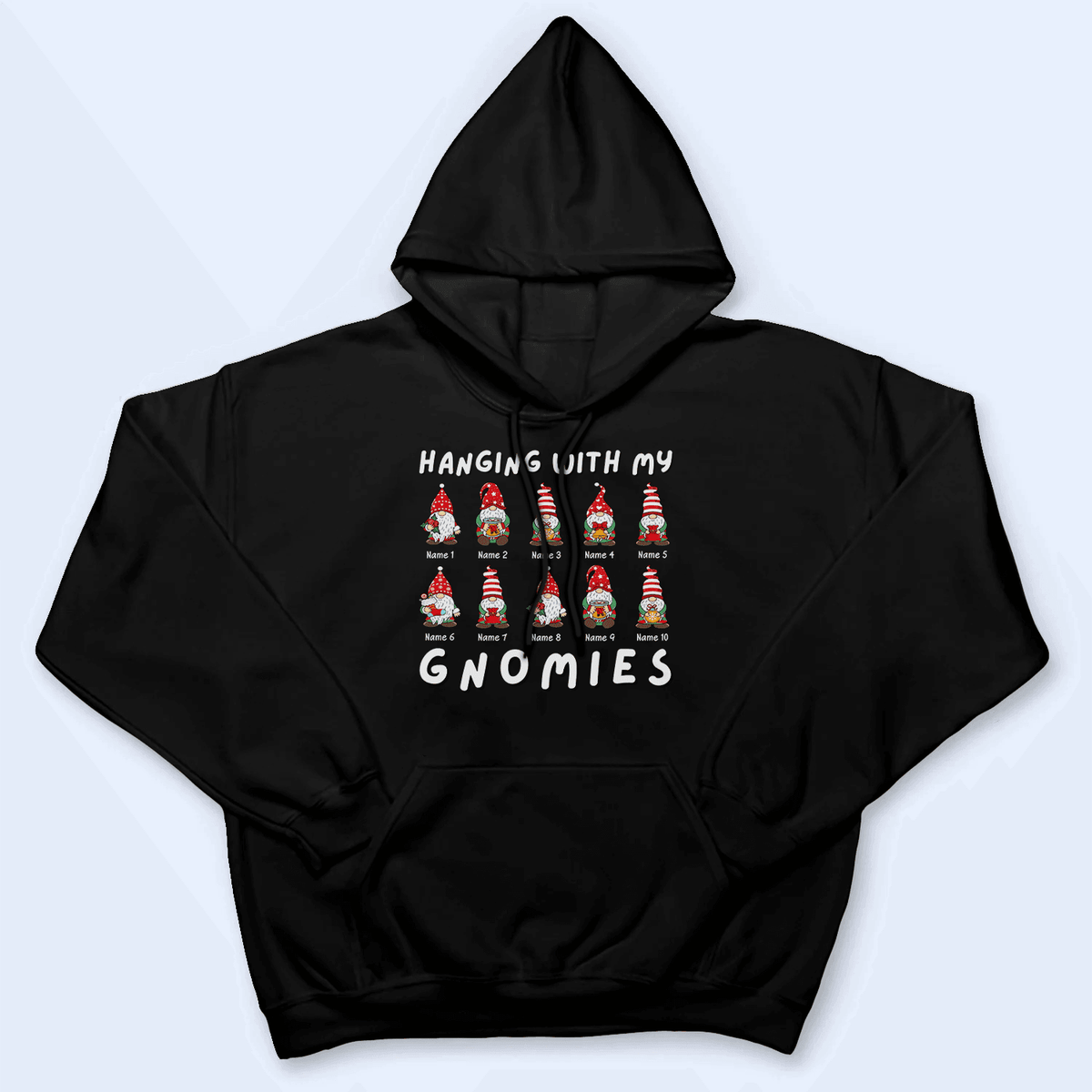 Hanging With My Gnomies - Personalized Custom T Shirt - Birthday, Loving, Funny Gift for Teacher, Kindergarten, Preschool, Pre K, Paraprofessional - Suzitee Store