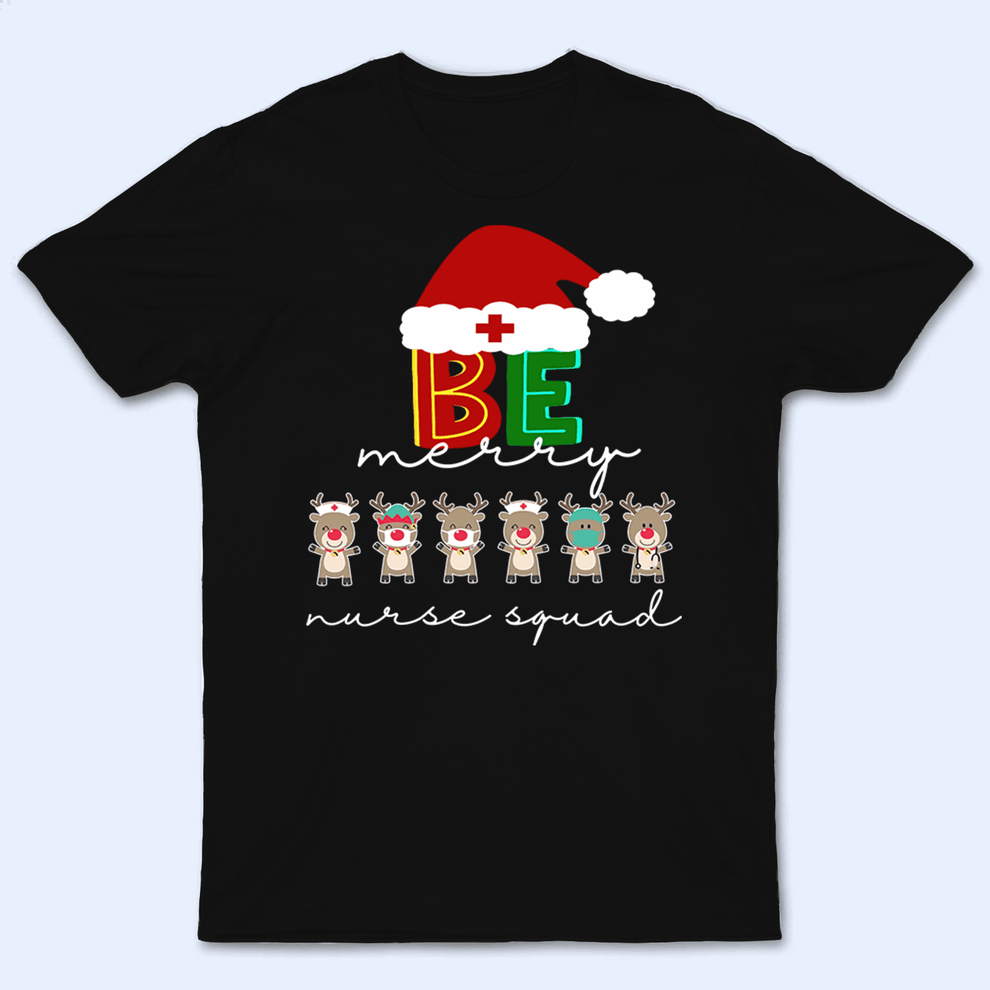Personalized Health Reindeer Squad t-shirt, main view