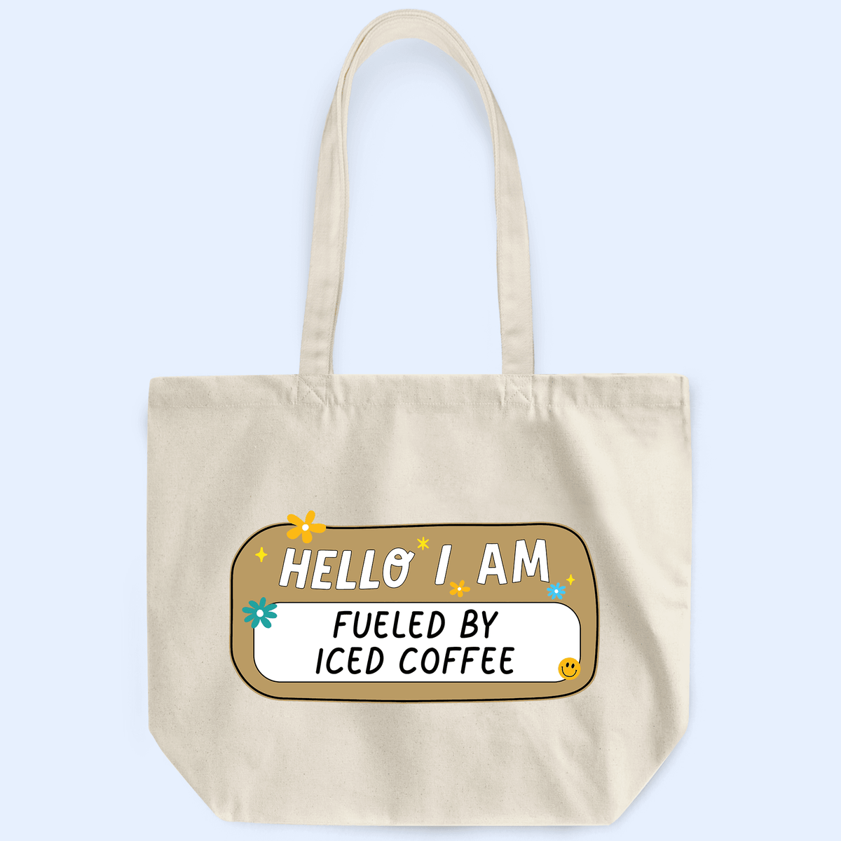 Hello I Am - Personalized Custom Tote Bag - Back To School, First Day Of School, Birthday, Loving, Funny Gift for Teacher, Kindergarten, Preschool, Pre K, Paraprofessional, Educator - Suzitee Store