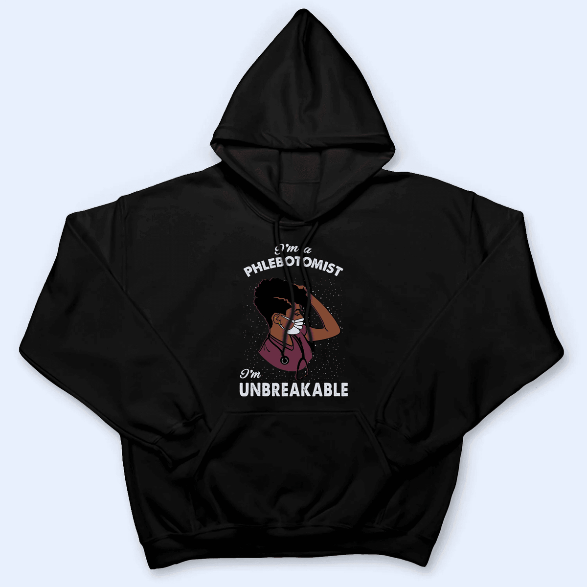 I am Unbreakable - Black Nurse- Nurse of Color - Personalized Custom T Shirt - Birthday, Loving, Funny Gift for Nurse, CNA, Healthcare, Registered RN - Suzitee Store