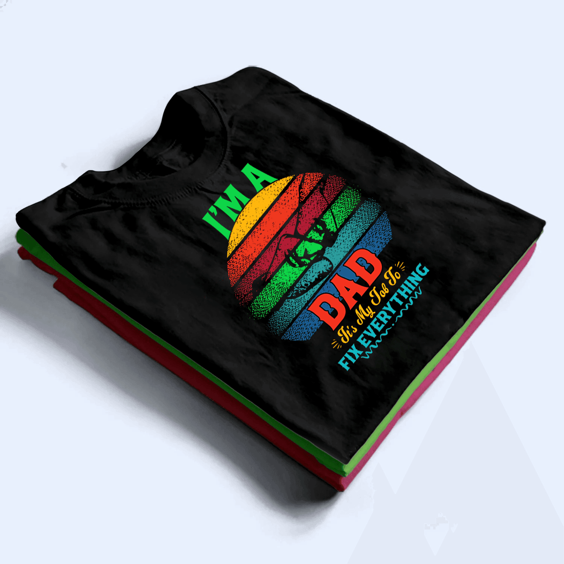 Personalized I'm A Dad It's My Job To Fix Everything t-shirt, alternate view 2