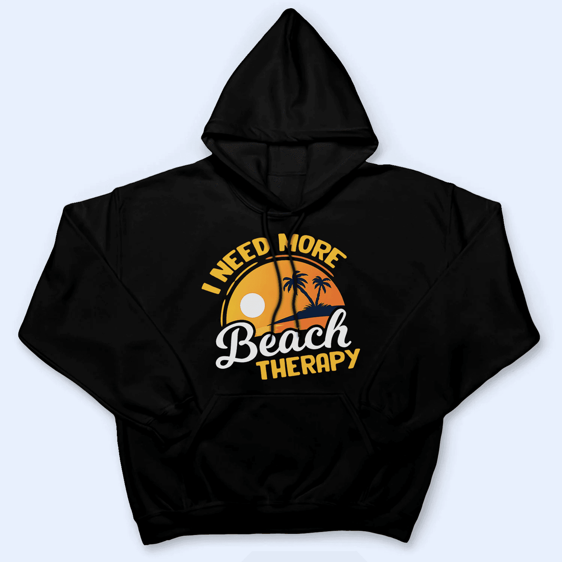 Personalized I Need More Beach Therapy t-shirt, alternate view 5