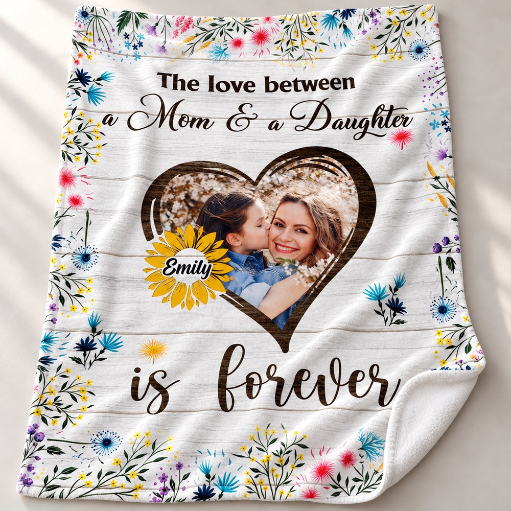 Close-up detail of soft fleece blanket print texture and white reverse side