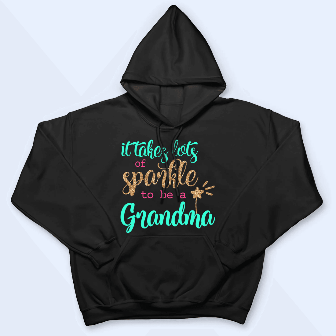 It Takes Lots Of Sparkle To Be A Grandma - Personalized Custom T Shirt - Birthday, Loving, Funny Gift for Grandma/Nana/Mimi, Mom, Wife, Grandparent - Suzitee Store