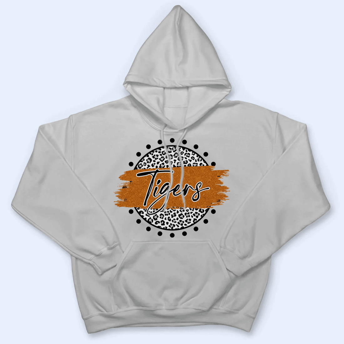 Personalized Leopard Brush Mascot t-shirt, alternate view 5