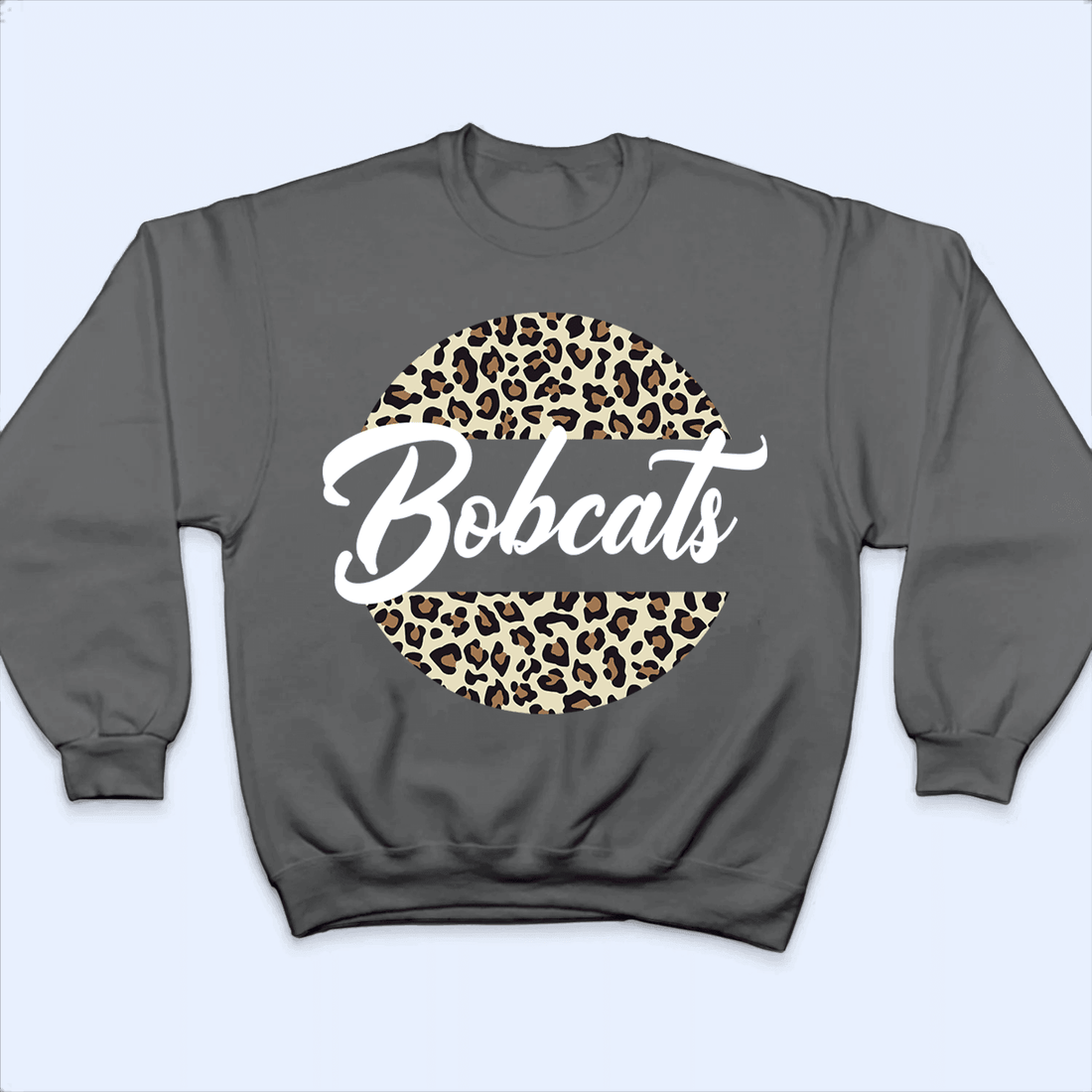Personalized Leopard Circle Mascot t-shirt, alternate view 3