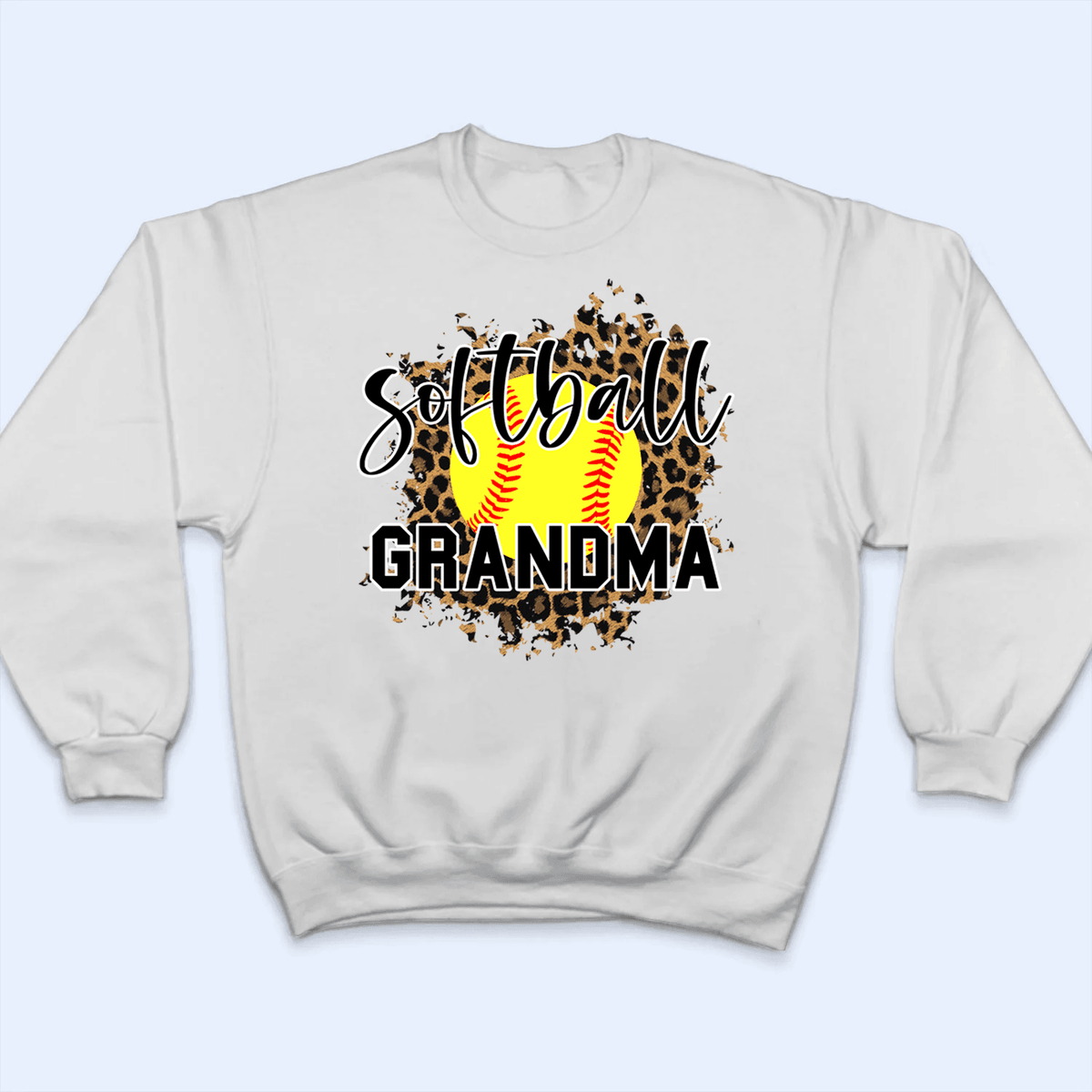 Leopard Sport Grandma - Personalized Custom T Shirt - Birthday, Loving, Funny Gift for Grandma/Nana/Mimi, Mom, Wife, Grandparent - Suzitee Store